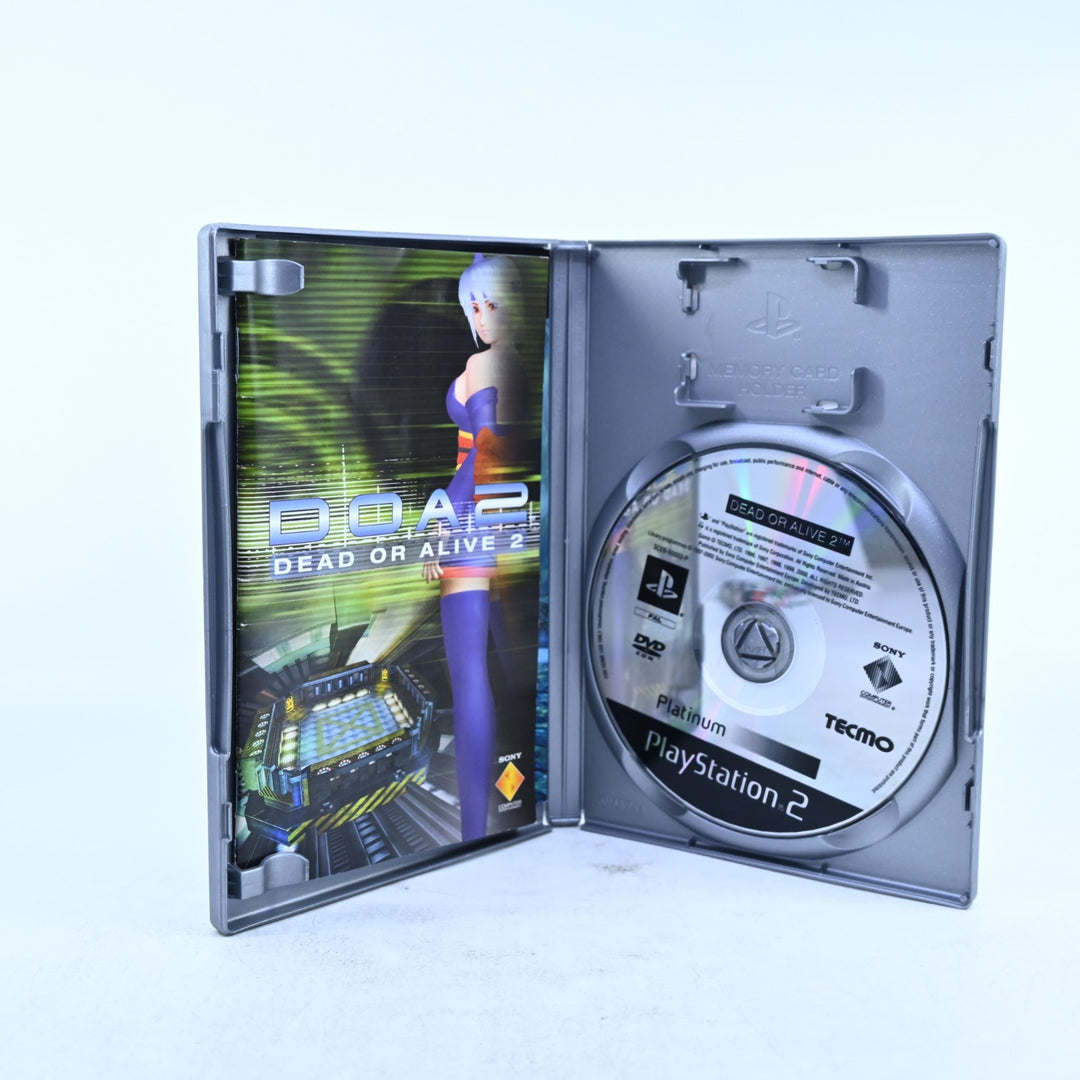 Dead Or Alive 2 - Sony Playstation 2 / PS2 Game + Manual - PAL - MINT DISC! DOA2