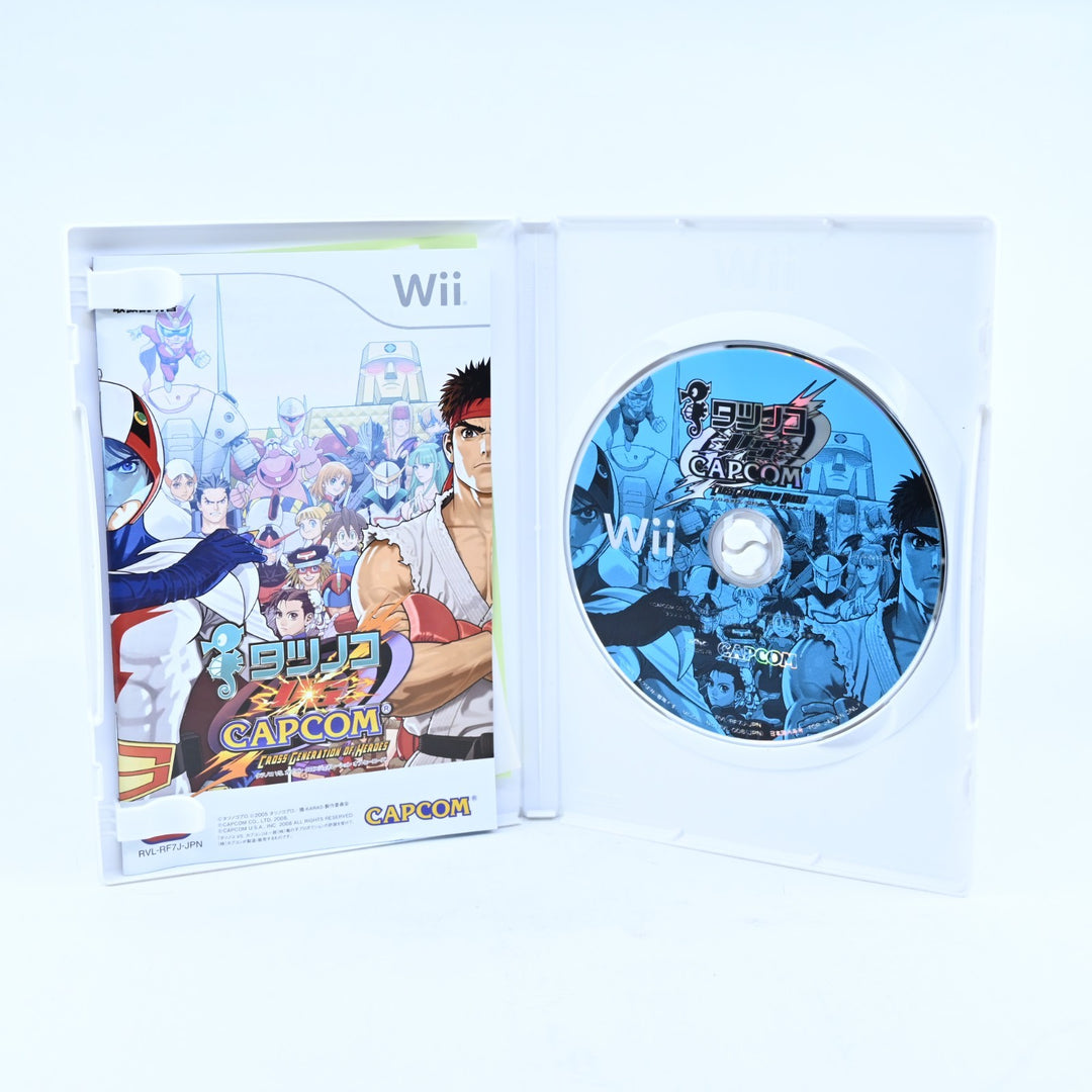 Tatsunoko Vs. Capcom: Cross Generation of Heroes - Nintendo Wii Game - NTSC-J