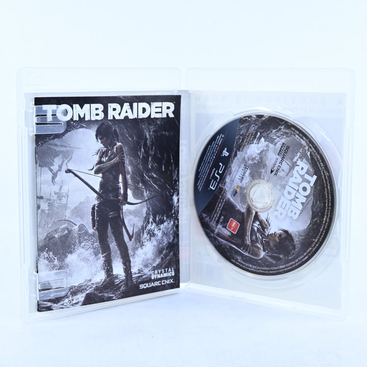 Tomb Raider Survival Edition - Sony Playstation 3 / PS3 Game + Manual