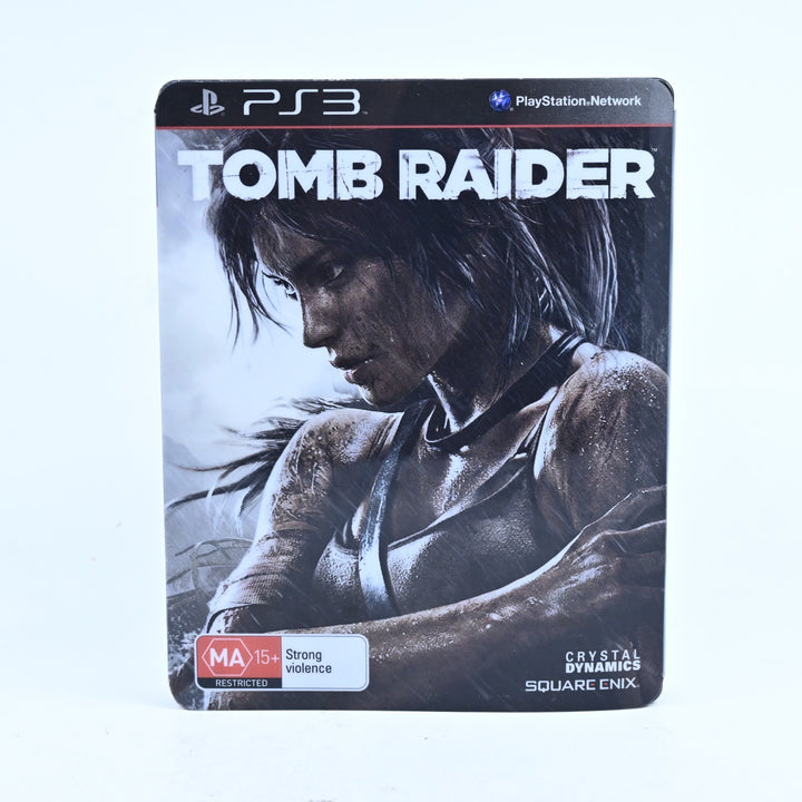 Tomb Raider - Steelbook - Sony Playstation 3 / PS3 Game + Manual - FREE POST!