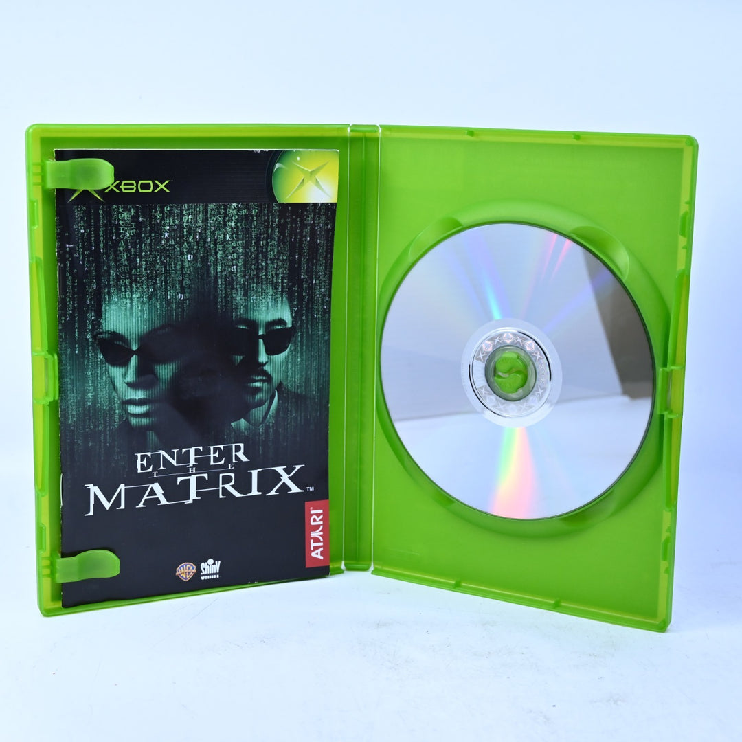 Enter the Matrix - Original Xbox Game + Manual - PAL - MINT DISC!