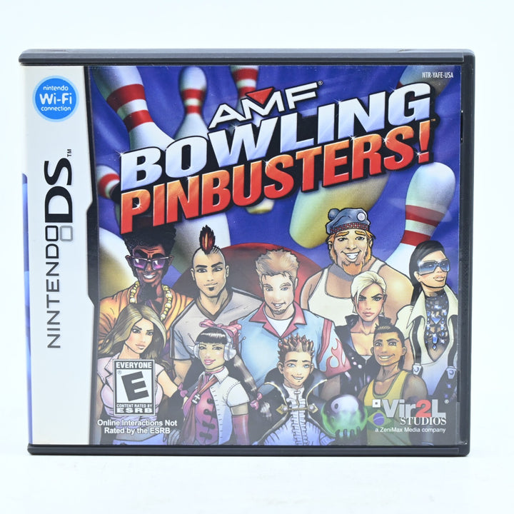 AMF Bowling Pinbusters! - Nintendo DS Game - PAL + Manual - FREE POST!
