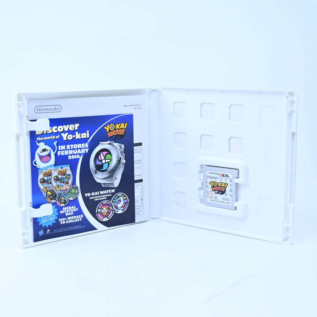 Yo-Kai Watch - Nintendo 3DS Game - PAL + Manual - FREE POST!