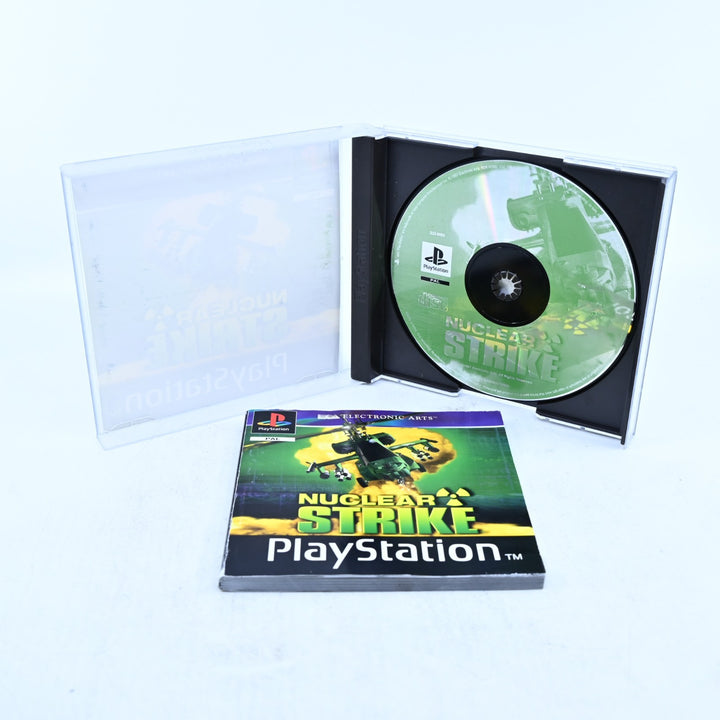 Nuclear Strike - Sony Playstation 1 / PS1 Game + Manual - PAL - MINT DISC!