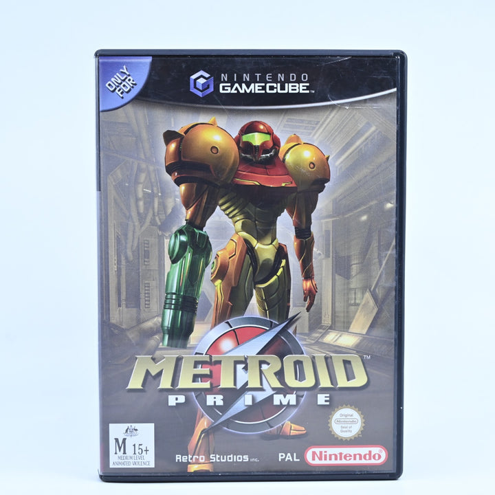 Metroid Prime - Nintendo Gamecube Game + Manual - PAL - FREE POST