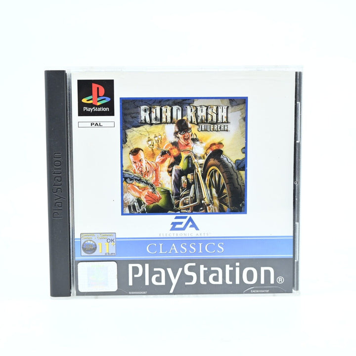 Road Rash Jailbreak - Sony Playstation 1 / PS1 Game + Manual - PAL - MINT DISC!