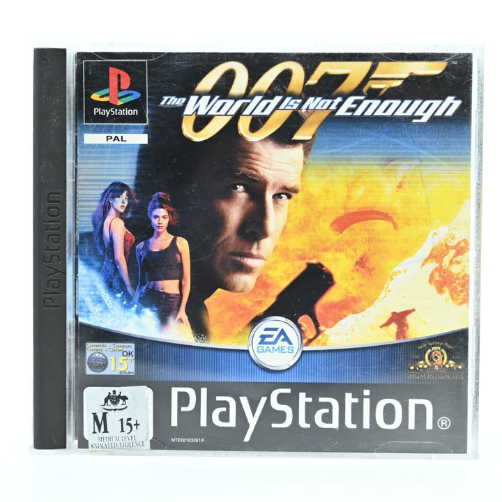 007: The World is not Enough - Sony Playstation 1 / PS1 Game - PAL - FREE POST!