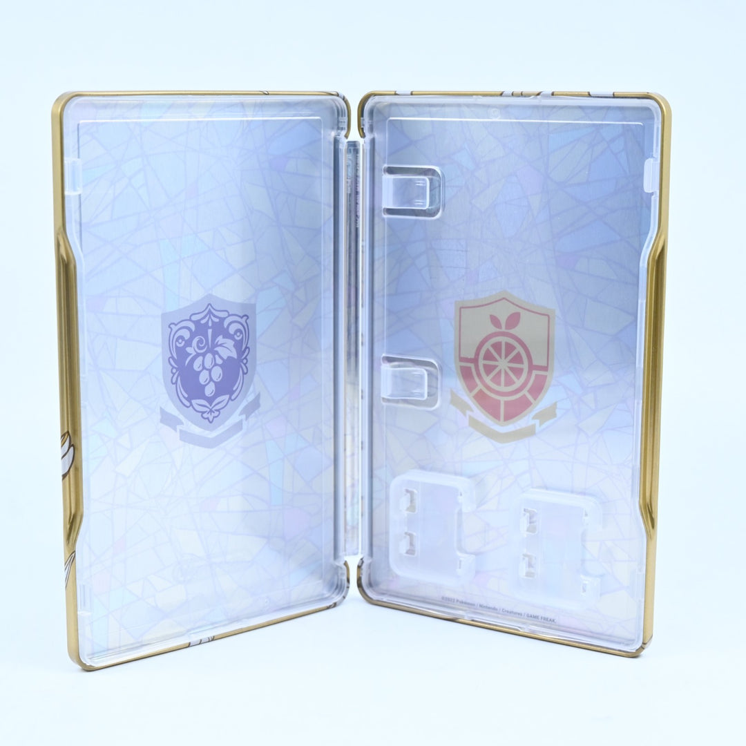 Pokemon Scarlet + Violet Dual Pack Steelbook Edition - Nintendo Switch Game