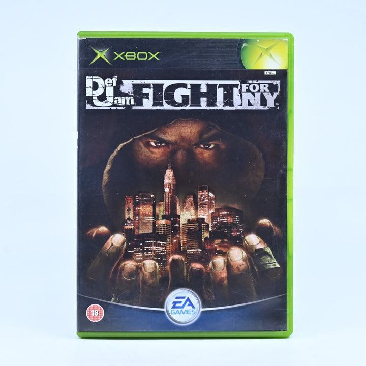 Def Jam Fight for NY - Original Xbox Game + Manual - PAL - MINT DISC!