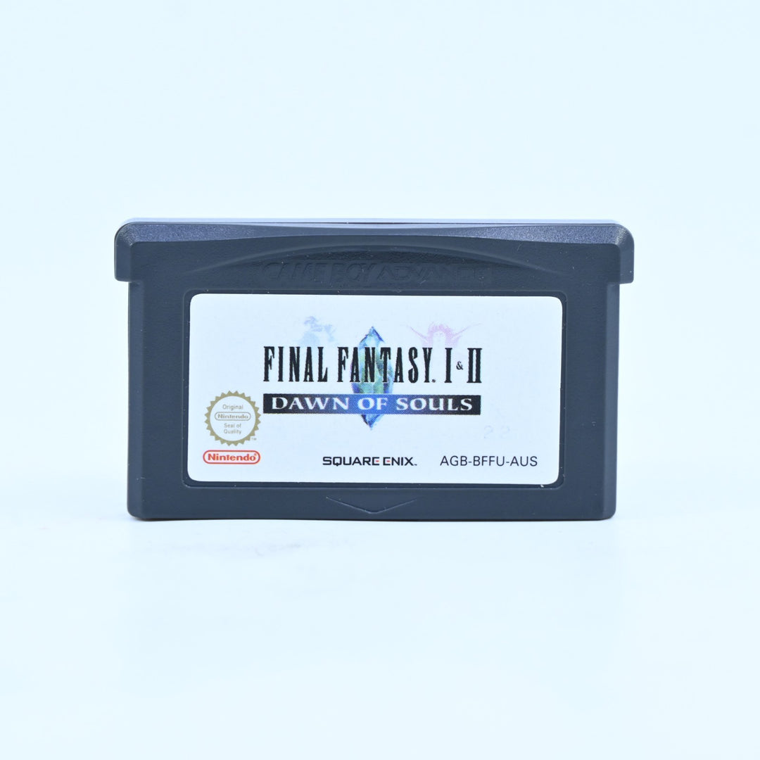 Final Fantasy I & II: Dawn of Souls - Nintendo Gameboy Advance / GBA Boxed Game