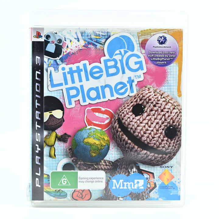 Little Big Planet - Sony Playstation 3 / PS3 Game + Manual - MINT DISC