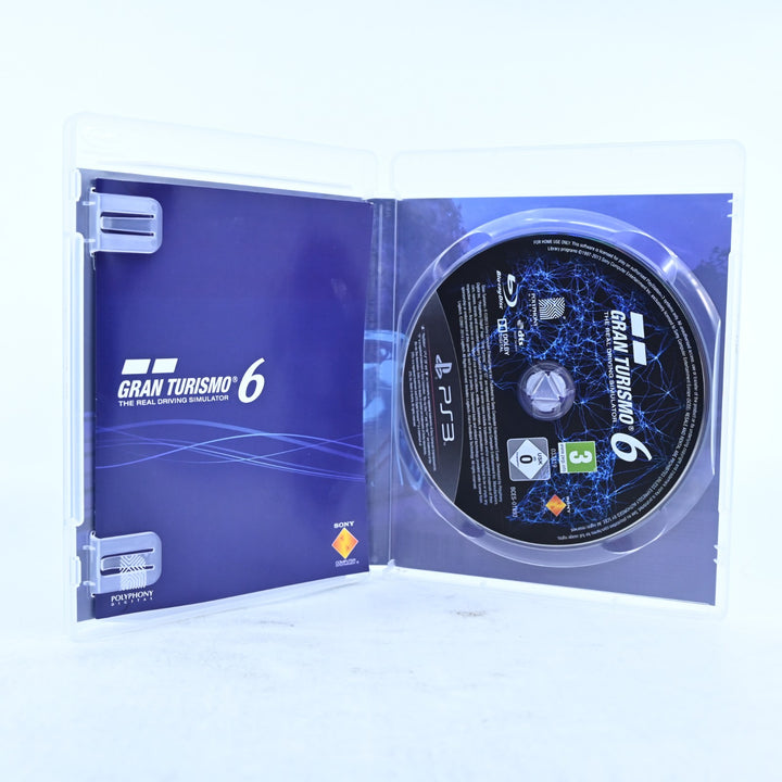 Gran Turismo 6 - Sony Playstation 3 / PS3 Game + Manual - MINT DISC!
