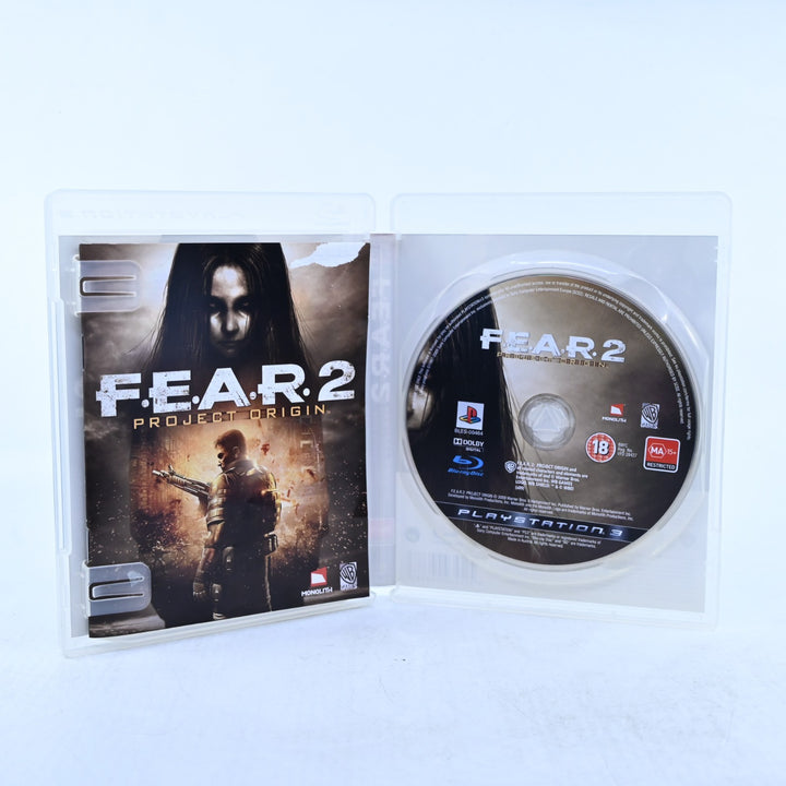 F.E.A.R. 2: Project Origin - Sony Playstation 3 / PS3 Game + Manual - MINT DISC!