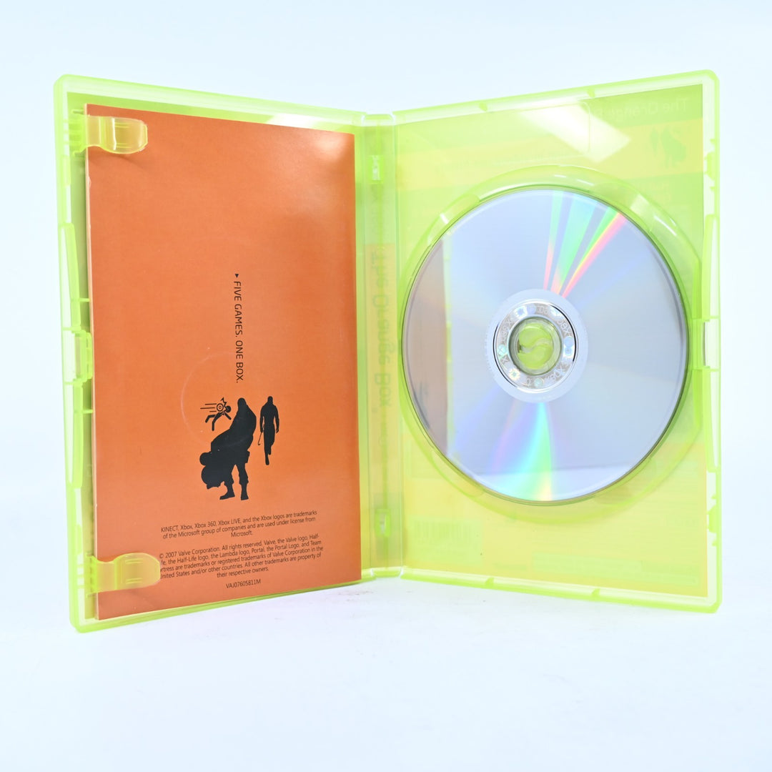 The Orange Box - Xbox 360 Game + Manual - PAL - MINT DISC!