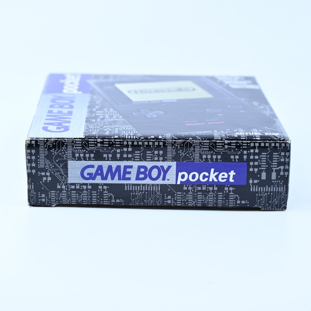 Black Nintendo Gameboy Pocket Boxed Console - AUS PAL - FREE POST!