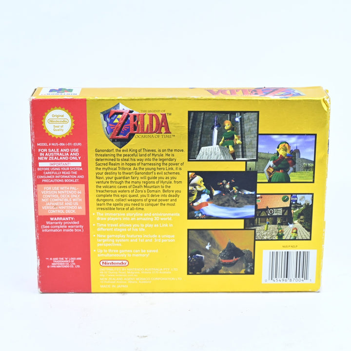 The Legend of Zelda: Ocarina of Time - N64 / Nintendo 64 Boxed Game - PAL