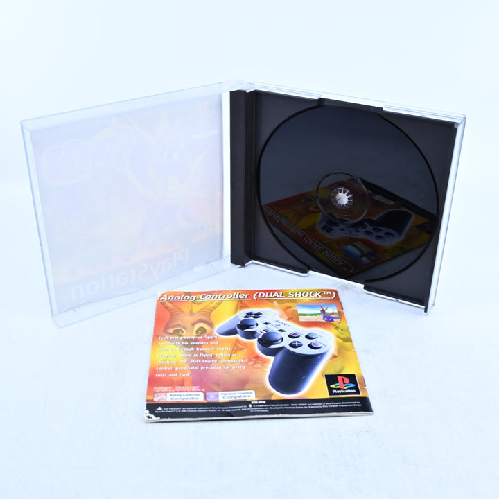Spyro The Dragon - Sony Playstation 1 / PS1 Game + Manual - PAL - MINT DISC!
