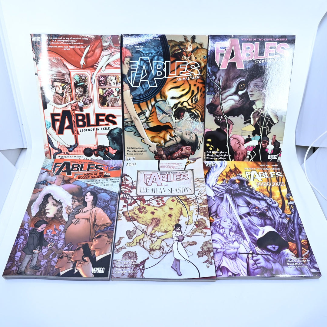 Fables - Issues 1-16 - Bill Willingham - TPB - Vertigo Comics
