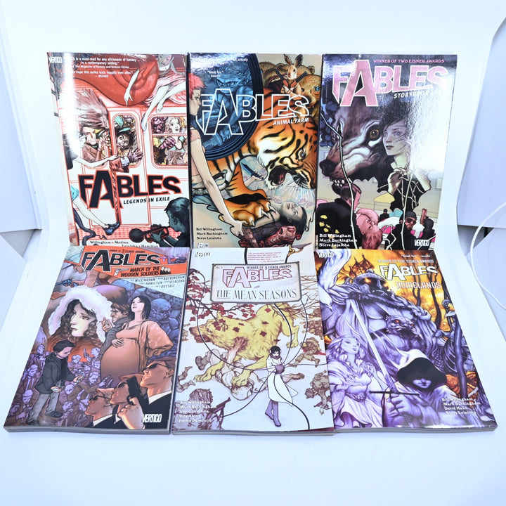 Fables - Issues 1-16 - Bill Willingham - TPB - Vertigo Comics