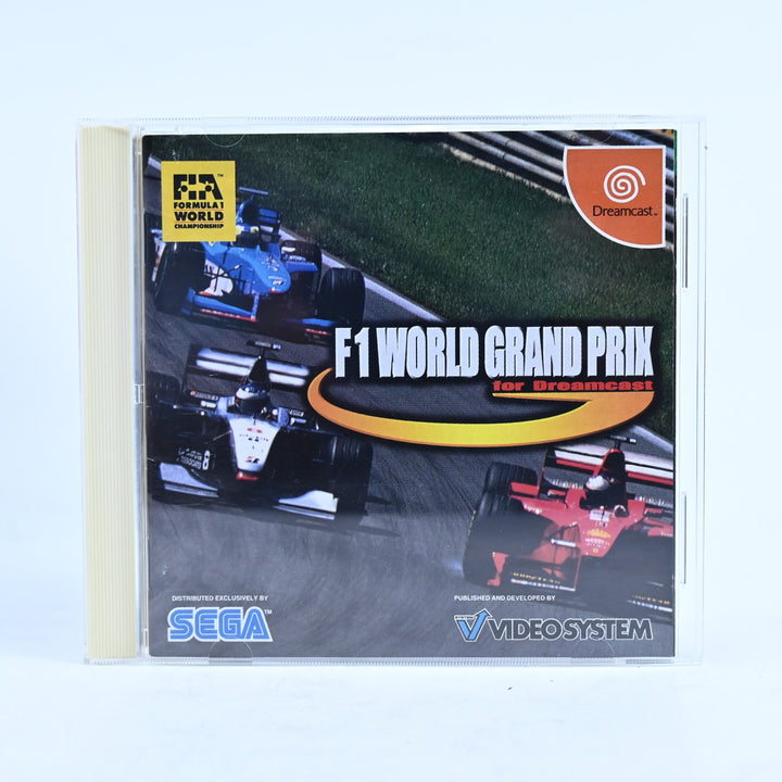 F1 World Grand Prix - Sega Dreamcast Game + Manual - NTSC-J - MINT DISC!