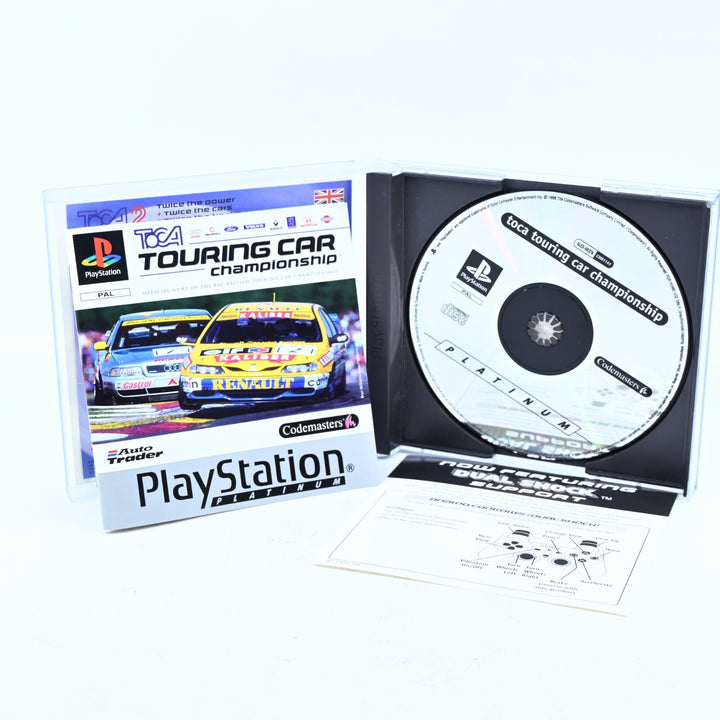 LIKE NEW! Toca Touring Car Championship - Sony Playstation 1 / PS1 Game + Manual