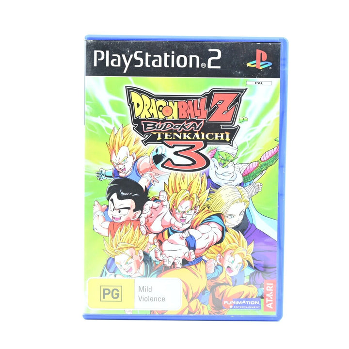 Dragon Ball Z Budokai Tenkaichi 3 -Sony Playstation 2/ PS2 Game Read Description