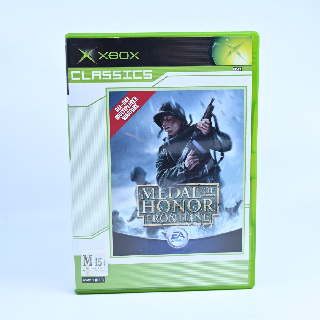 Medal of Honor: Frontline - Original Xbox Game + Manual - PAL - MINT DISC!