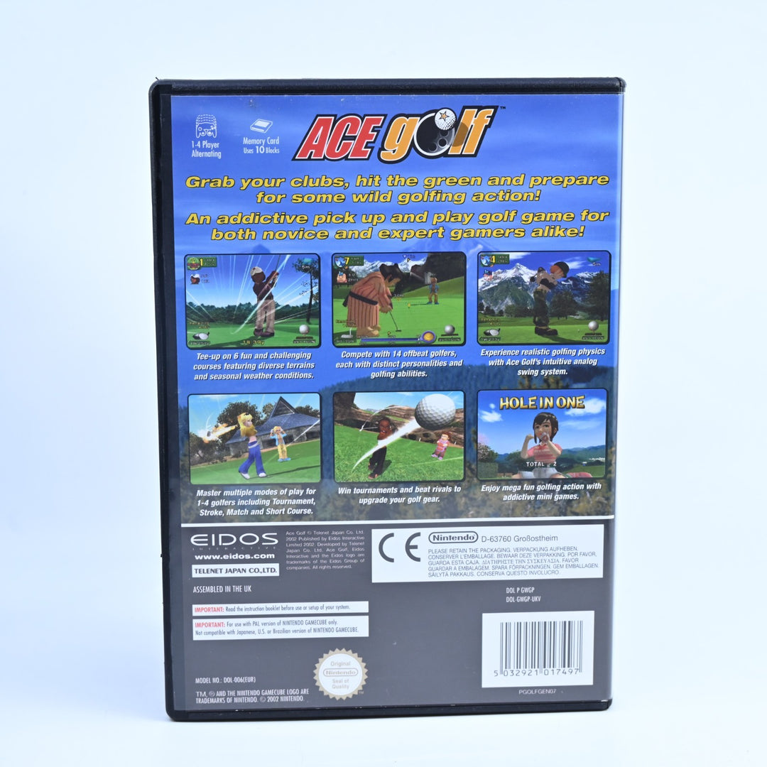 Ace Golf - Nintendo Gamecube Game + Manual - PAL - FREE POST!