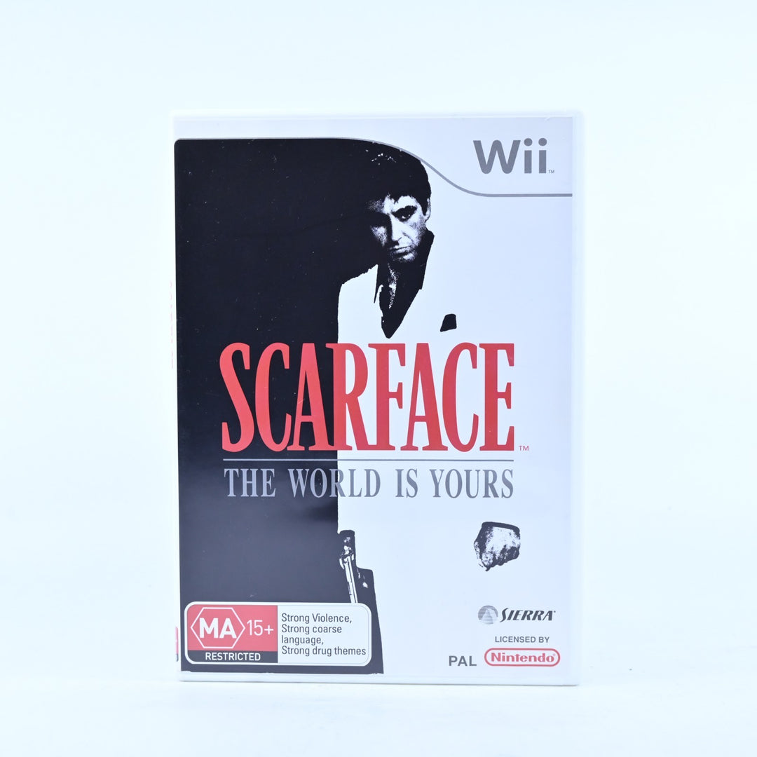 Scarface: The World Is Yours - Nintendo Wii Game - No Manual - PAL - MINT DISC!
