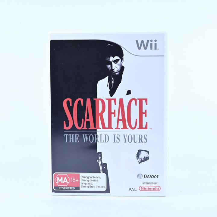 Scarface: The World Is Yours - Nintendo Wii Game - No Manual - PAL - MINT DISC!