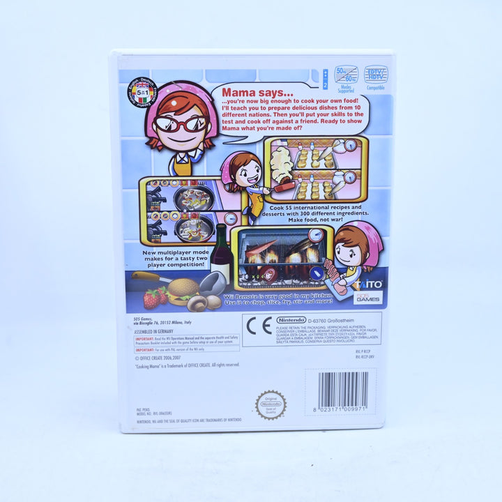Cooking Mama - Nintendo Wii Game + Manual - PAL - MINT DISC!