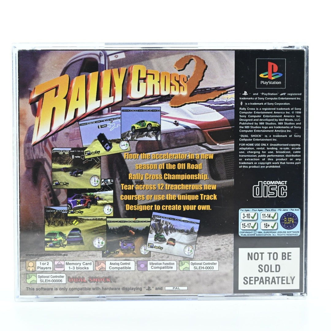 Rally Cross - Sony Playstation 1 / PS1 Game - PAL - FREE POST!