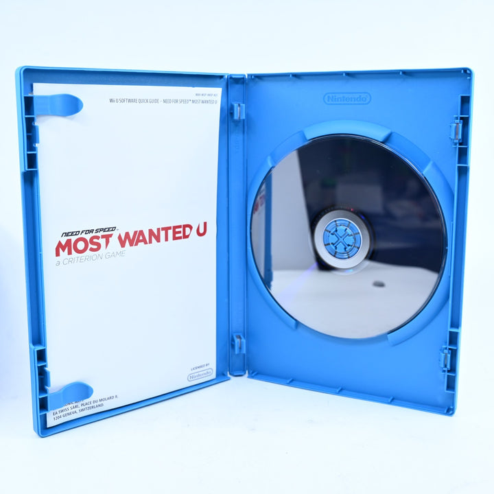 Need for Speed Most Wanted U - Nintendo Wii U Game - PAL - FREE POST!