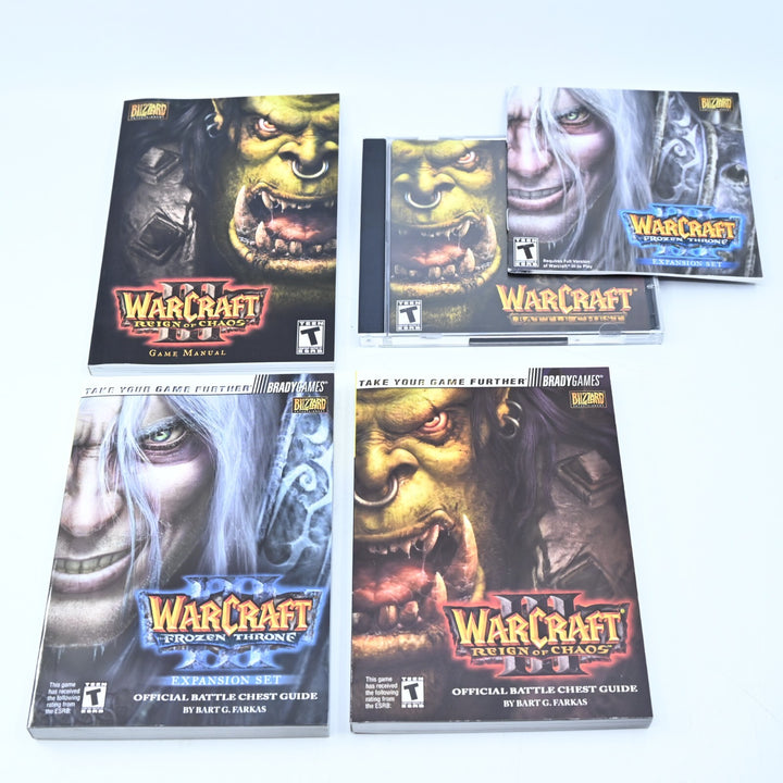 WarCraft III 3 Battle Chest + Manuals - PC / Other Game, Other Game - FREE POST!