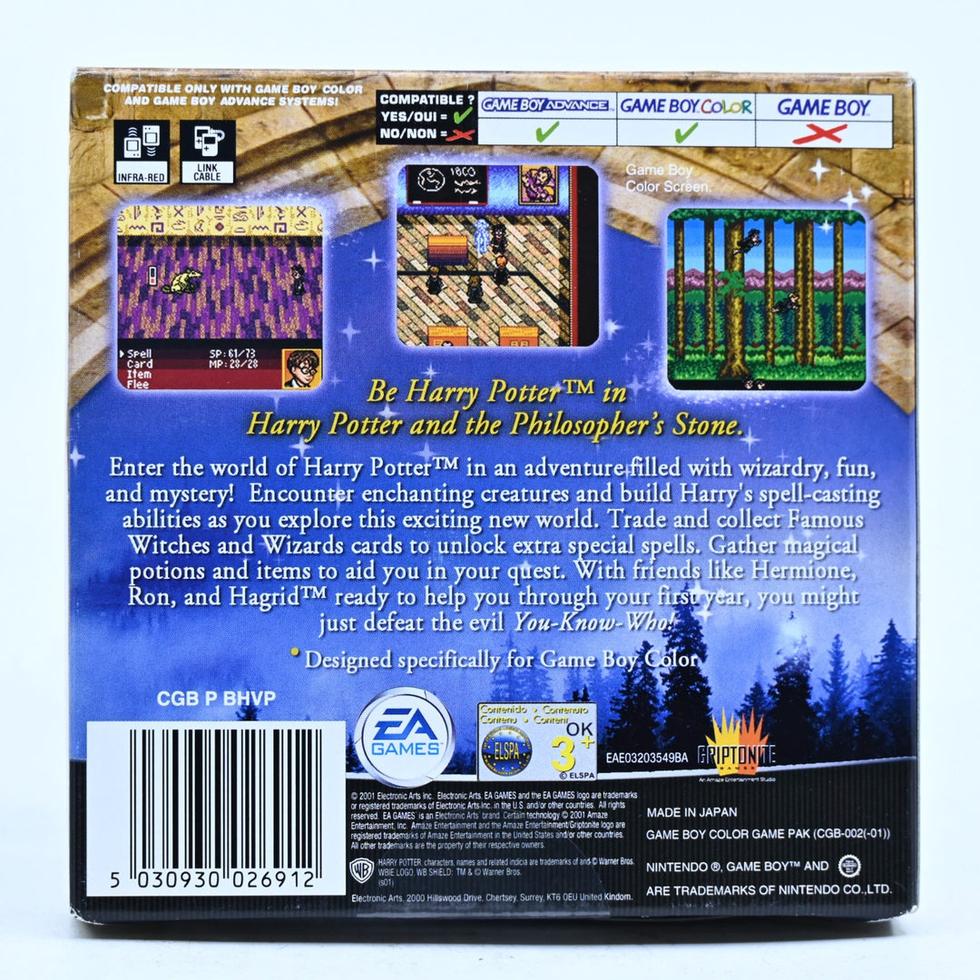 Harry Potter and the Philosopher's Stone - Nintendo Gameboy Color Boxed Game