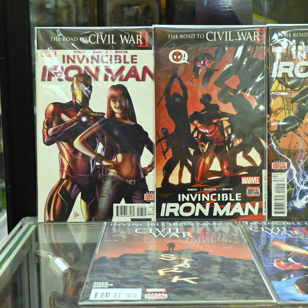 The Invincible Iron Man Civil War II - 7-14 - 1st App Iron Heart - Marvel Comics