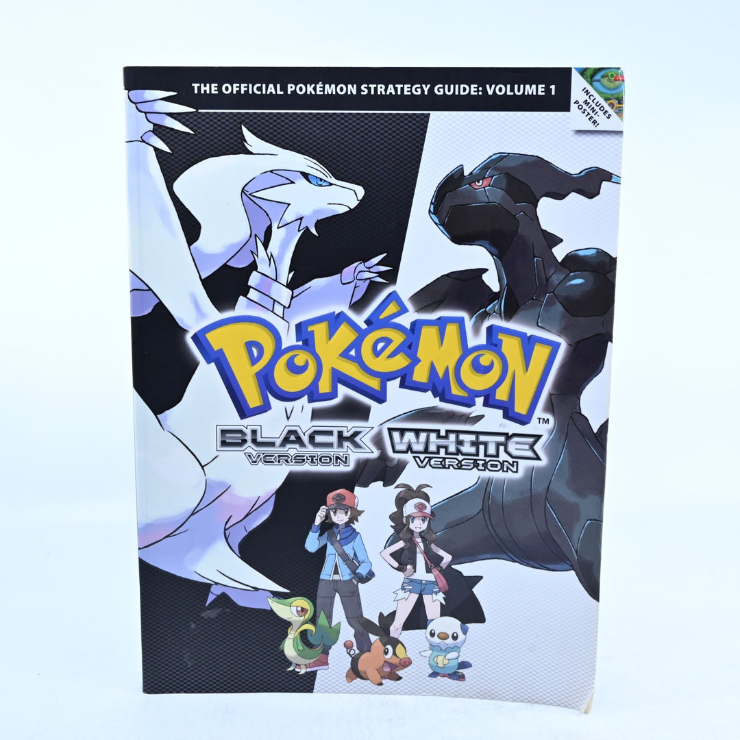 Pokemon Black & White Versions - Strategy Guide Vol.1 + Poster - Game Guide