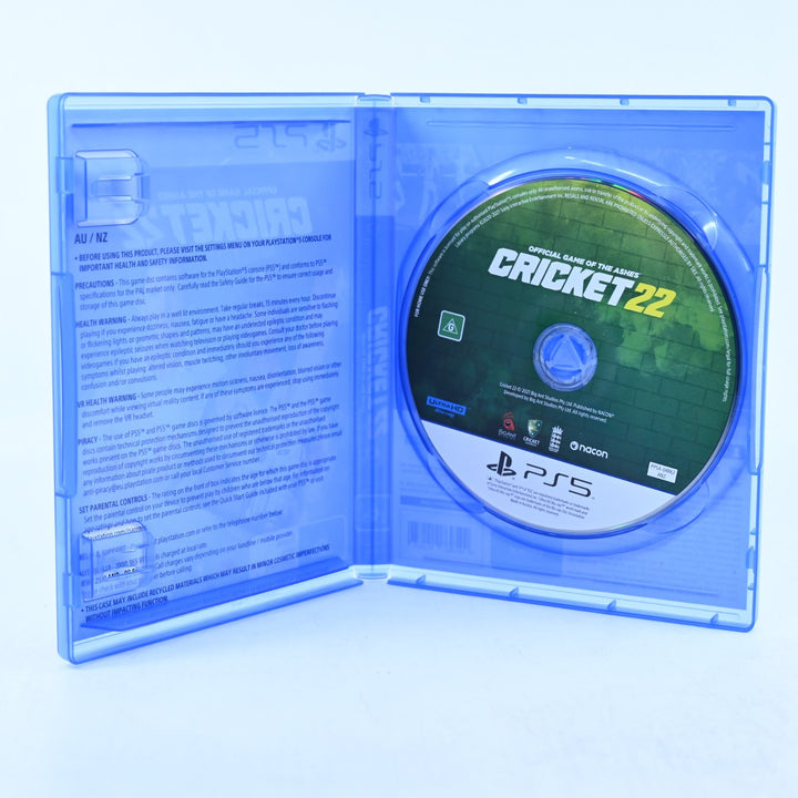 Cricket 22 - Sony Playstation 5 / PS5 Game - MINT DISC!