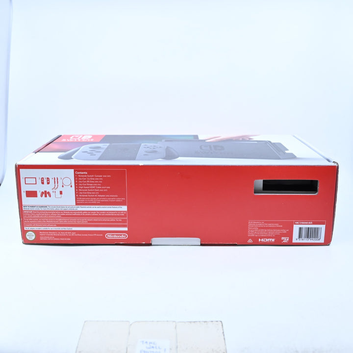 Grey / Grey Nintendo Switch XKW70009  - Nintendo Switch Boxed Console - PAL