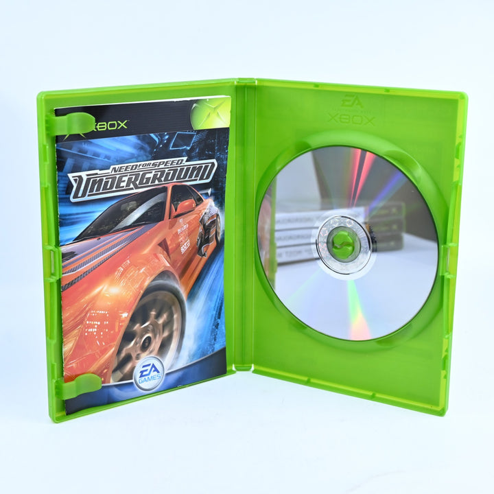Need for Speed Underground - Original Xbox Game + Manual - PAL - NEAR MINT DISC!