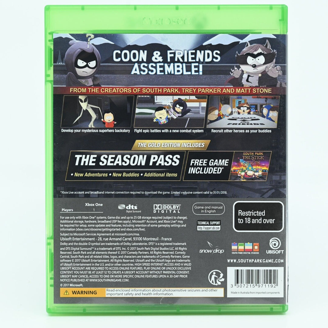 South Park: Fractured but Whole - Xbox One Game - PAL - FREE POST!