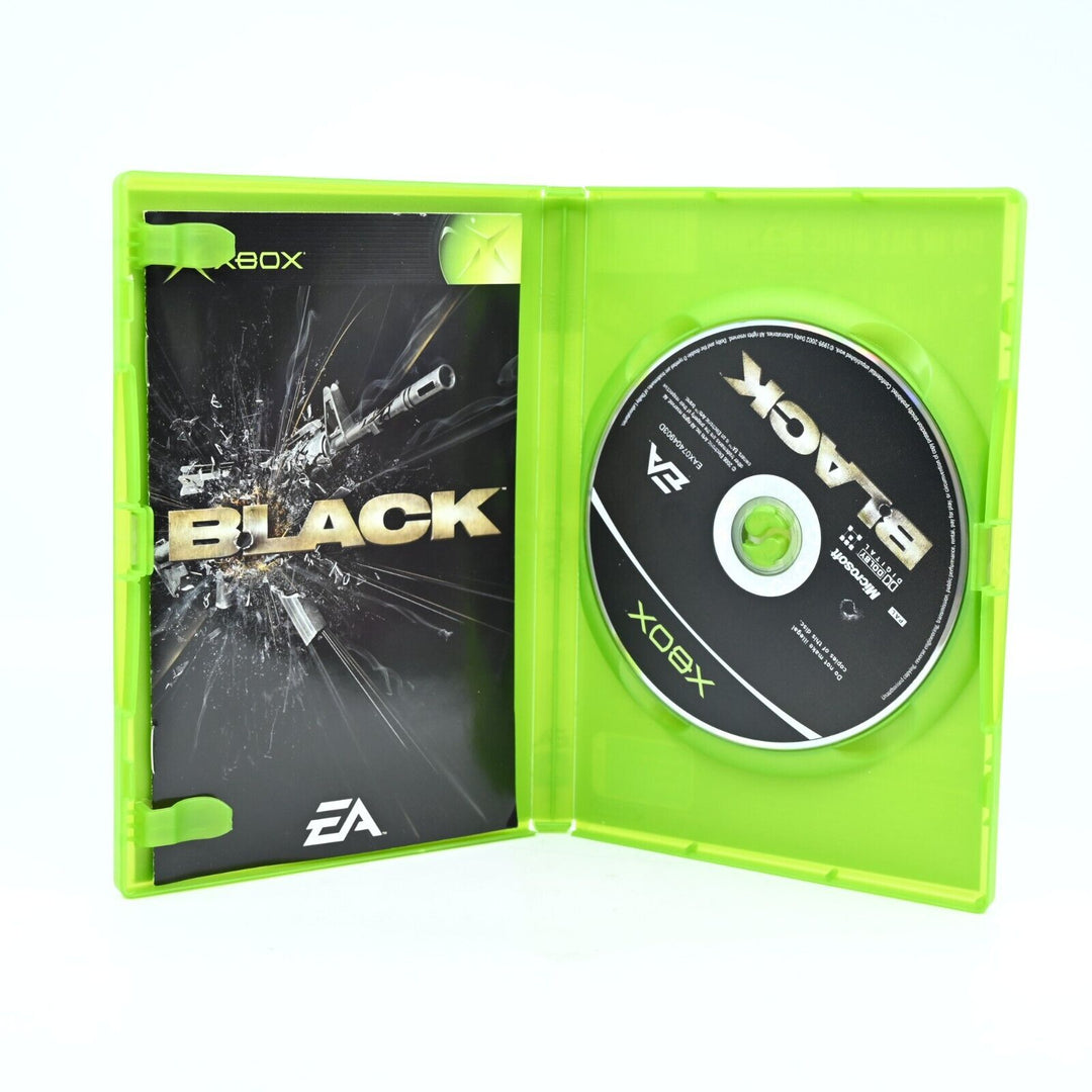 Black - Original Xbox Game + Manual - PAL - NEAR MINT DISC!