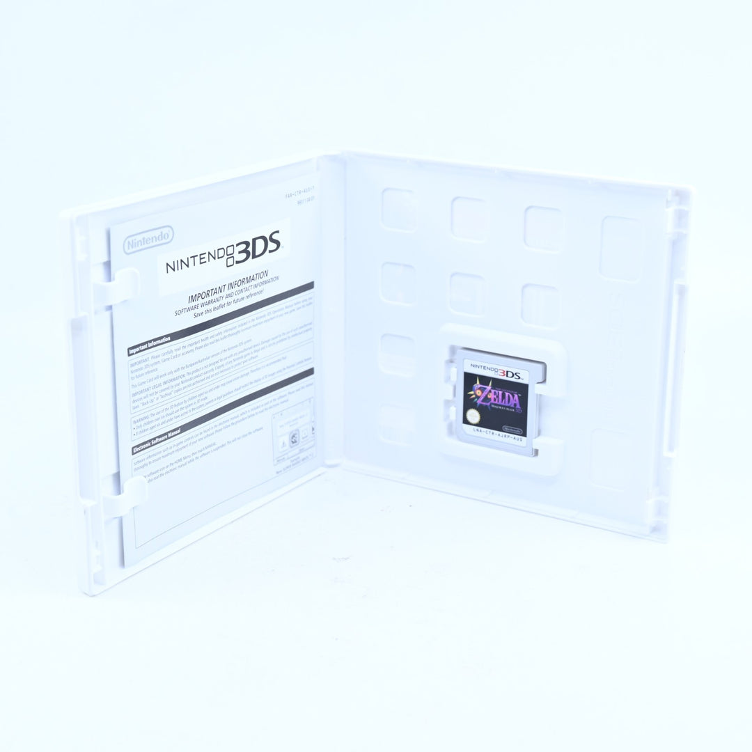 The Legend of Zelda: Majora's Mask 3D - Nintendo 3DS Game - PAL + Manual