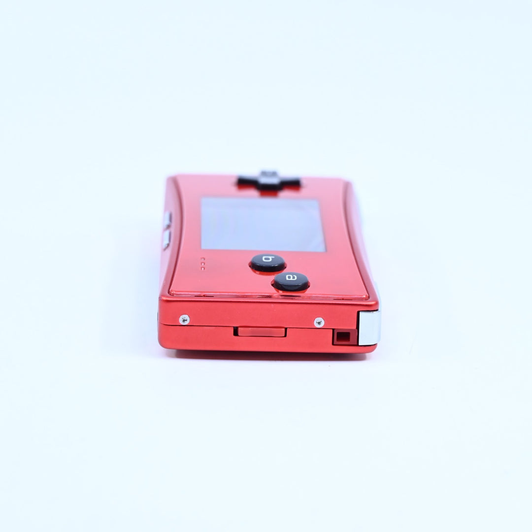 Red - OXY-001 - Nintendo Gameboy Micro Console / GBA Console - AUSTRALIAN PAL