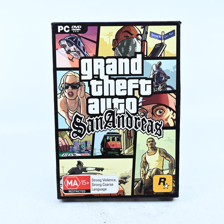 Grand Theft Auto San Andreas - Aus Release - PC Game