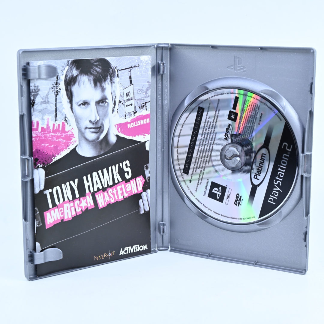 Tony Hawk's American Wasteland - PS2 Game + Manual - PAL - NEAR MINT DISC!