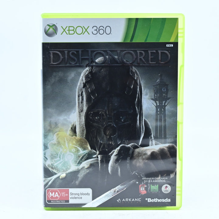 Dishonored - Xbox 360 Game + Manual - PAL