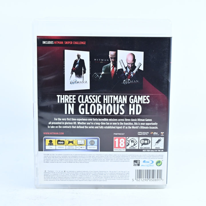 Hitman HD Trilogy - Sony Playstation 3 / PS3 Game + Manual - FREE POST!
