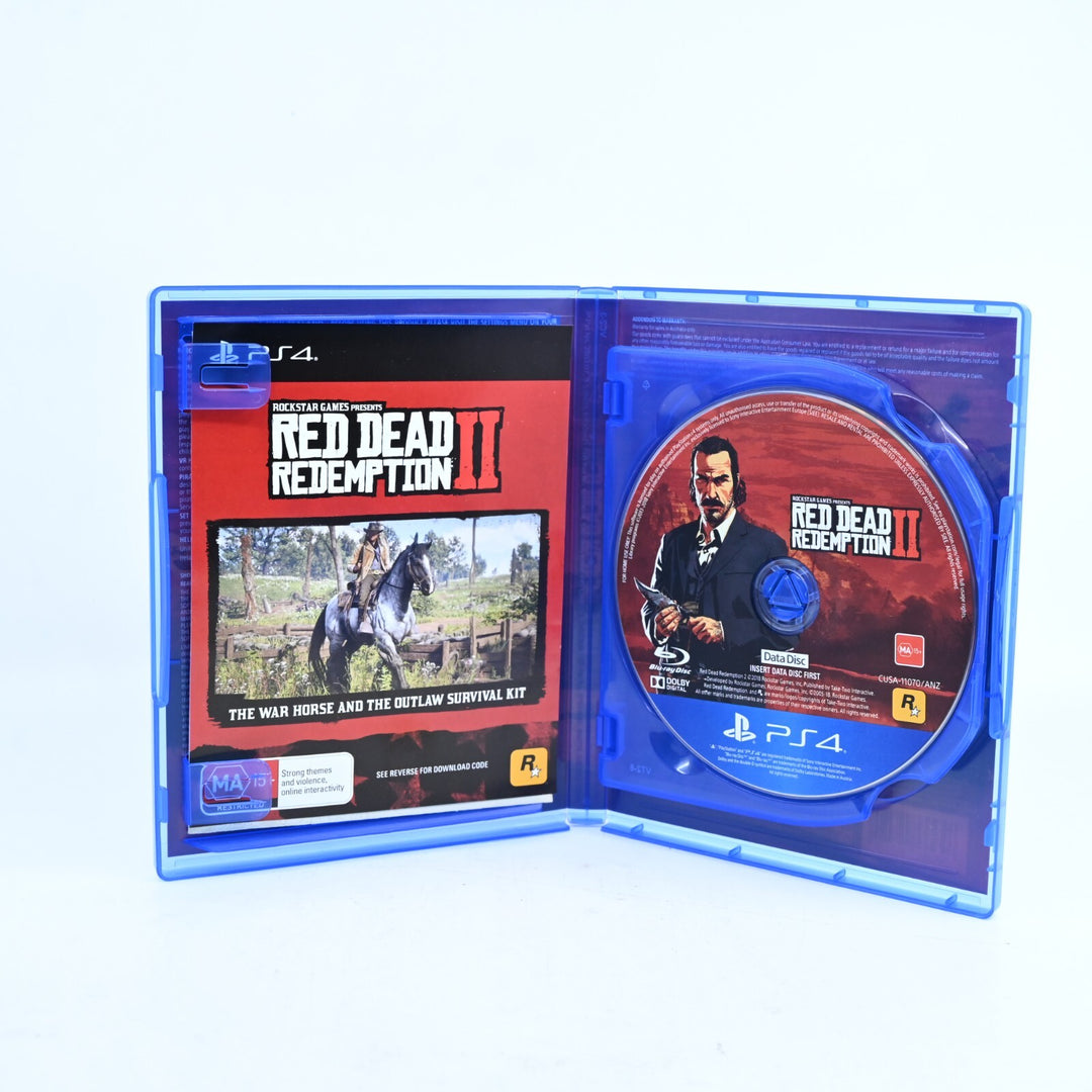 Red Dead Redemption II - Sony Playstation 4 / PS4 Game - FREE POST!