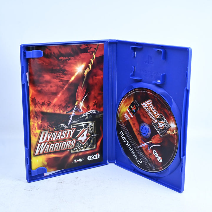 Dynasty Warriors 4 - Sony Playstation 2 / PS2 Game + Manual - PAL - MINT DISC!